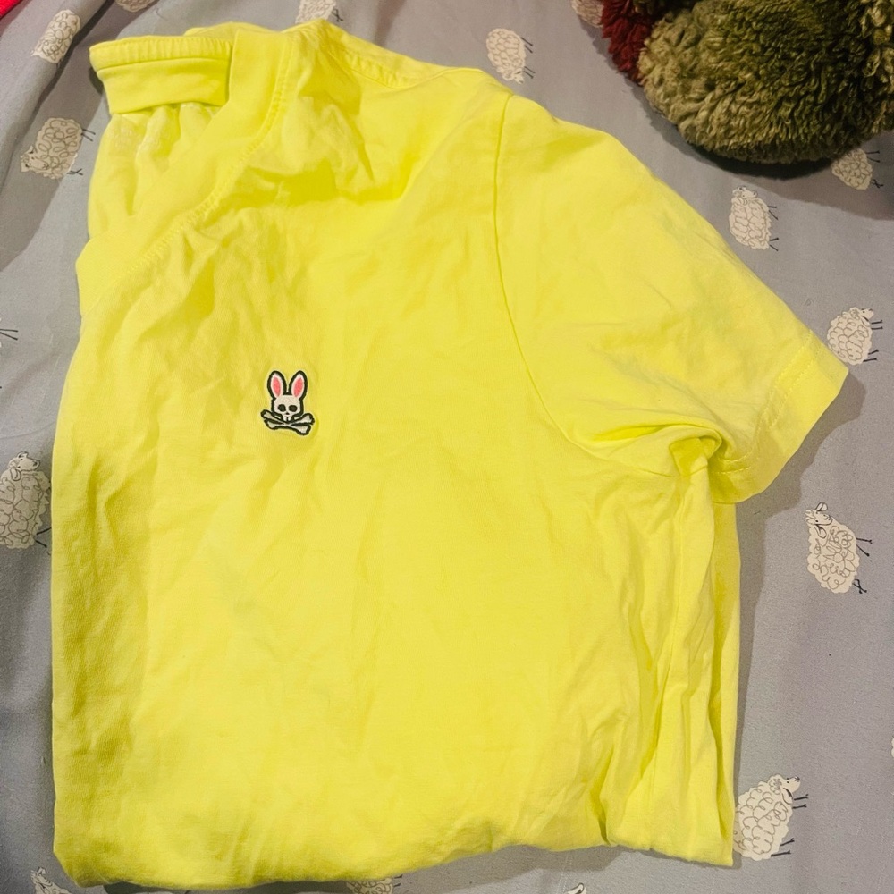Yellow T-Shirt with Bunny Logo